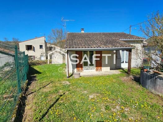 Maison de plain-pied à vendre 159 000 € 3 pièces 2 chambres 75 m² 511 m² de terrain Fissac Ruelle-sur-Touvre 16600