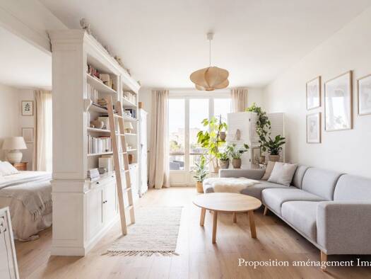 Appartement à vendre 349 000 € 3 pièces 2 chambres 60 m² Étage 3/4 Jaures-Litolff Bois-Colombes 92270