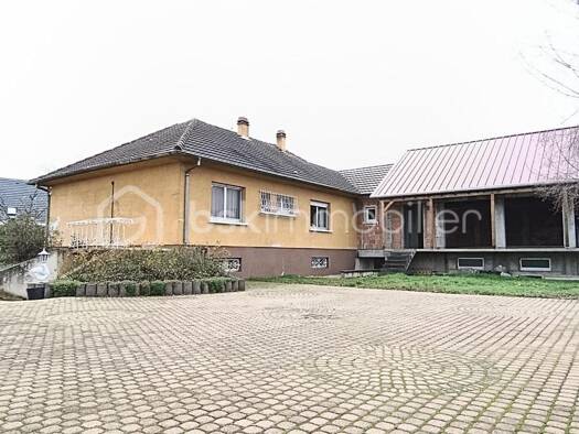 Maison de plain-pied à vendre 379 000 € 6 pièces 4 chambres 125 m² Widensolen 68320