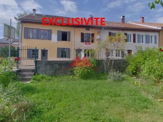 Maison à vendre 119 000 € 4 pièces 2 chambres 95 m² 1 239 m² de terrain Cinquetral Saint-Claude 39200