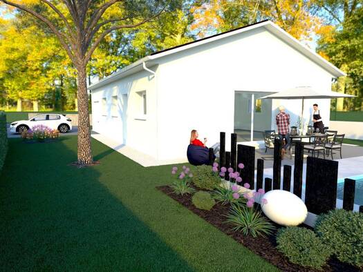 Terrain avec maison neuve à vendre 245 000 € 4 pièces 3 chambres 90 m² 646 m² de terrain Cessieu 38110