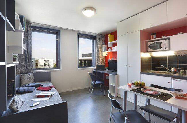 Appartement 1 pièce 18 m² · à Loos · 18 m² · 750 €