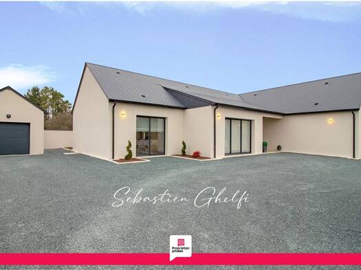 Maison de plain-pied à vendre 355 000 € 7 pièces 4 chambres 148,7 m² 600 m² de terrain Hôpital Romorantin-Lanthenay 41200