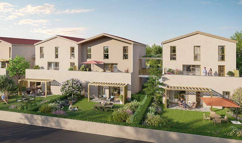 Appartement 3 pièces 67 m² · à Genas · 66,8 m² · 359 000 €
