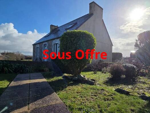 Maison à vendre 180 000 € 6 pièces 4 chambres 104 m² 410 m² de terrain Zone Rurale Ouest et Sud Saint-Pol-de-Léon 29250