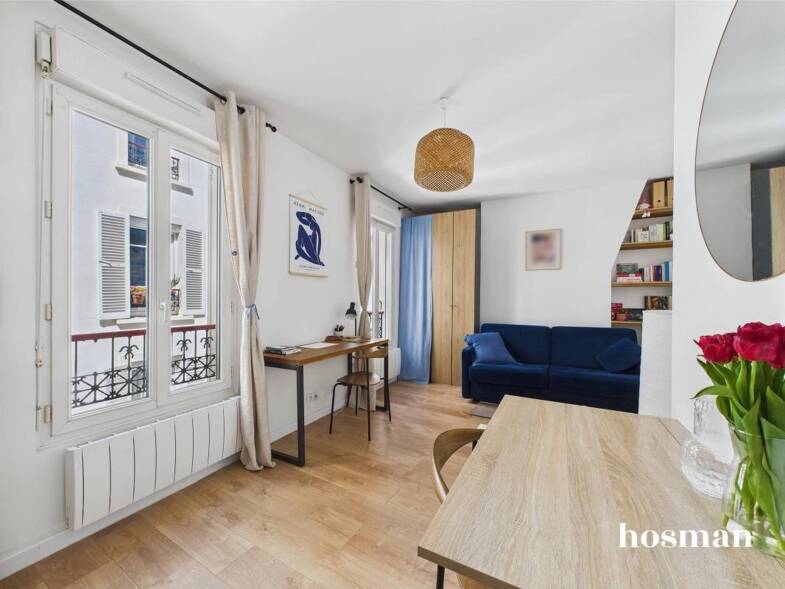 Appartement à vendre 225 000 € 1 pièce 22 m² Étage 3/4 Moskowa-Porte Montmartre-Porte de Clignancourt Paris 18ème 75018