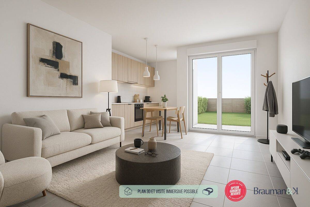Appartement 3 pièces 65 m² · à Harfleur · 65 m² · 256 000 €