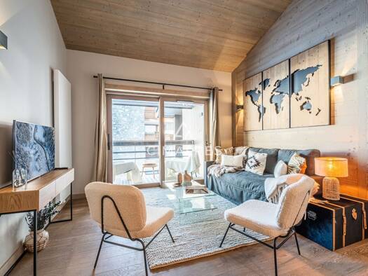 Appartement à vendre 992 040 € 2 pièces 1 chambre 47 m² Étage 3/3 Courchevel 73120