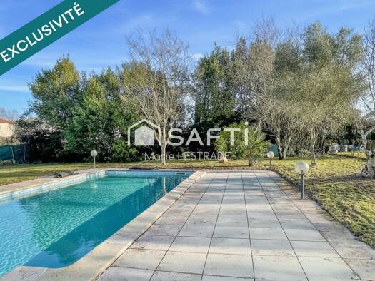 Maison de plain-pied à vendre 410 000 € 6 pièces 4 chambres 157 m² 1 268 m² de terrain Rouffiac-Tolosan 31180