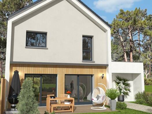 Terrain constructible viabilisé à vendre 54 000 € 307 m² de terrain Guipel 35440