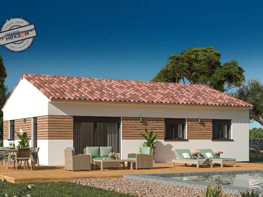 Terrain avec maison neuve à vendre 348 000 € 4 pièces 3 chambres 75 m² 318 m² de terrain Peyriere Pertuis 84120