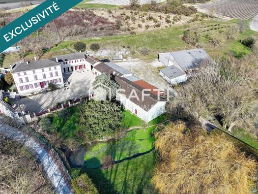 Demeure à vendre 589 000 € 14 pièces 8 chambres 441 m² 27 000 m² de terrain Barbezieux-Saint-Hilaire 16300