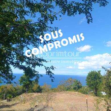 Terrain constructible à vendre 148 500 € 1 960 m² de terrain Bouillante 97125