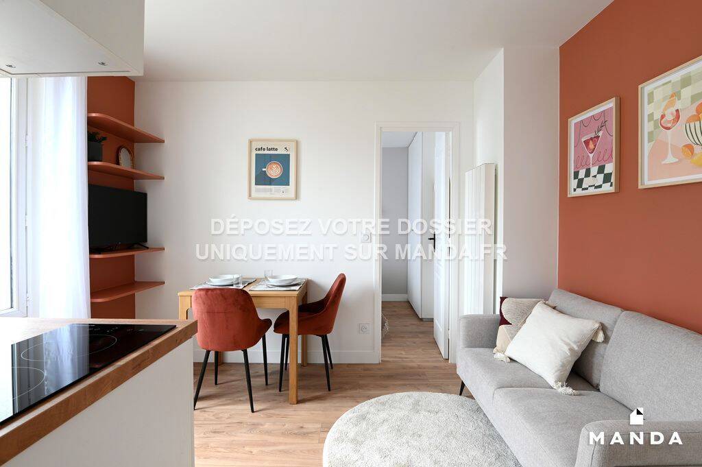 Appartement 2 pièces 21 m² · à Paris 17ème Arrondissement · 21 m² · 1 100 €