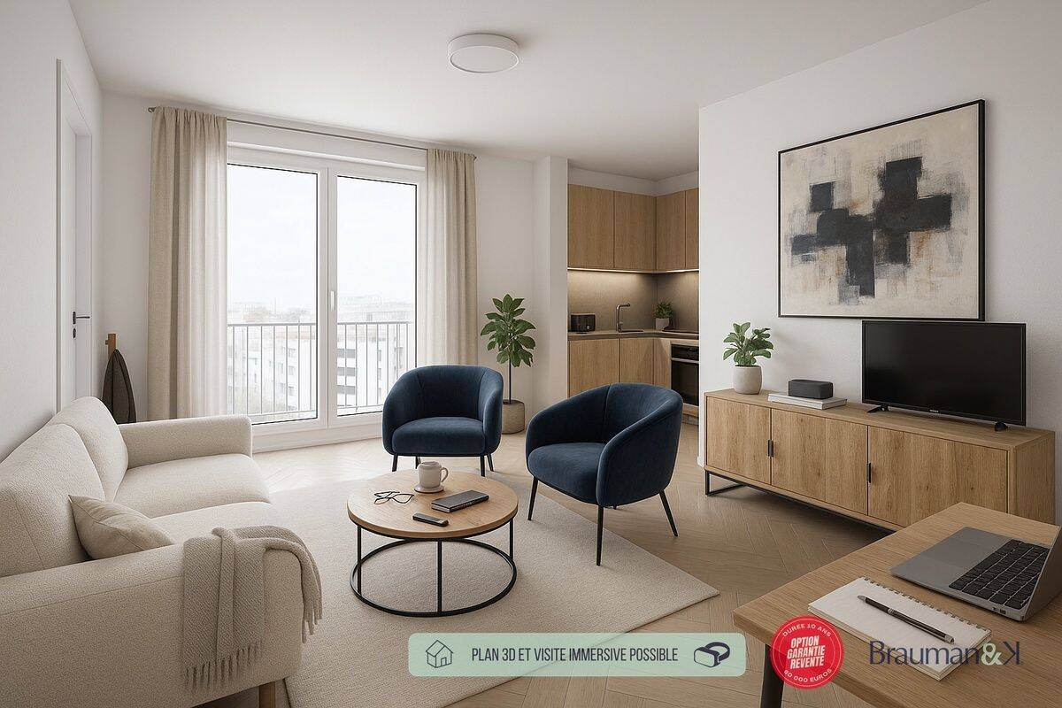Appartement 2 pièces 40 m² · à Argenteuil · 40 m² · 202 000 €