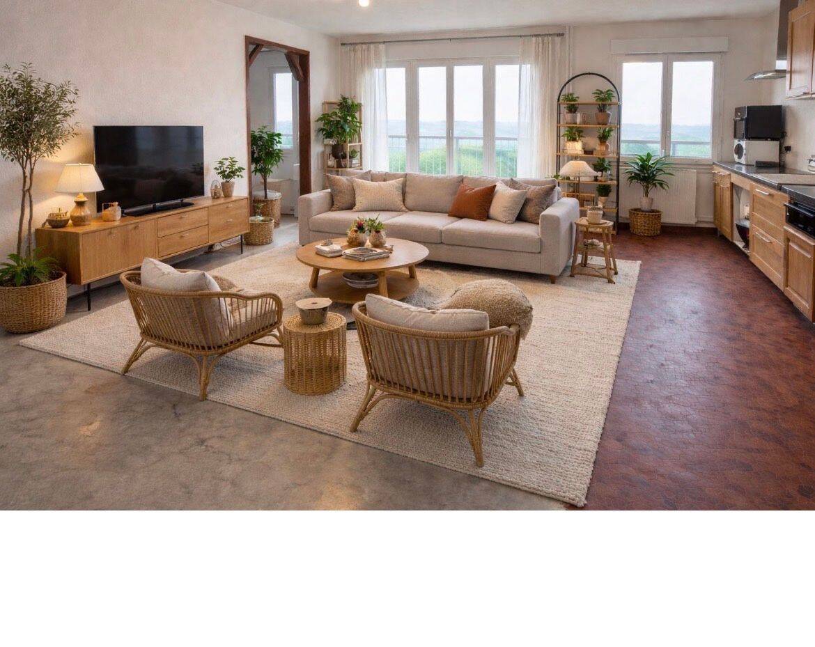 Appartement 4 pièces 91 m² · à Rouen · 91 m² · 1 100 €