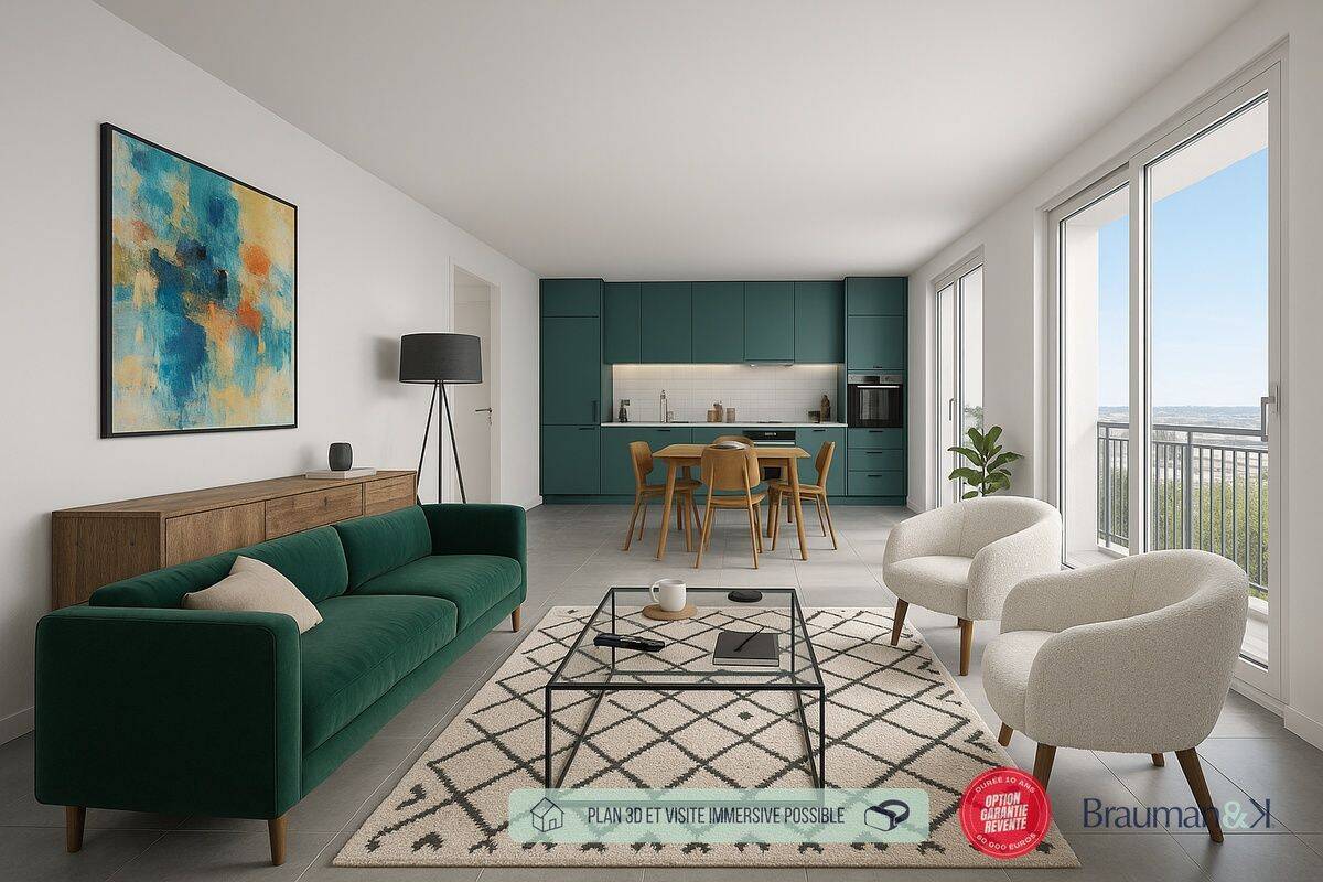 Appartement 3 pièces 62 m² · à Dax · 62 m² · 207 484 €