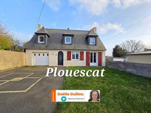 Maison à vendre 197 000 € 5 pièces 3 chambres 100 m² 378 m² de terrain Plouescat 29430
