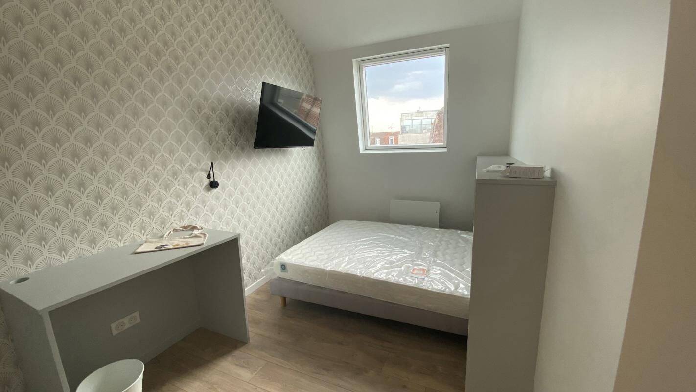 1 pièce 12 m² · à Lille · 12 m² · 550 €/mois