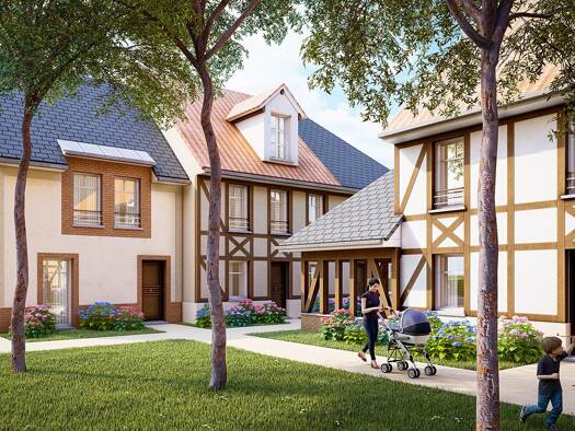 Maison à vendre - neuf 395 000 € 3 pièces 2 chambres 65,6 m² dès le 30/09/2026 Cabourg 14390