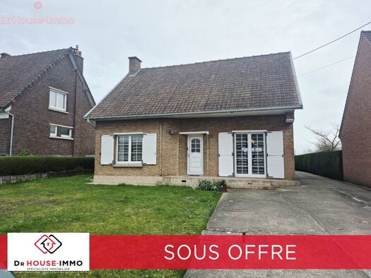 Maison à vendre 169 000 € 5 pièces 3 chambres 91 m² 1 433 m² de terrain Berguette Isbergues 62330