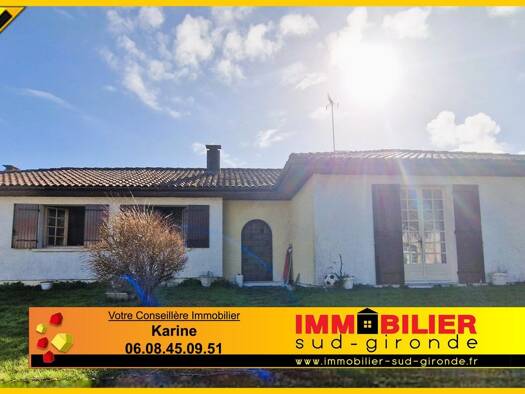 Maison à vendre 212 300 € 8 pièces 5 chambres 208 m² 881 m² de terrain Bazas 33430