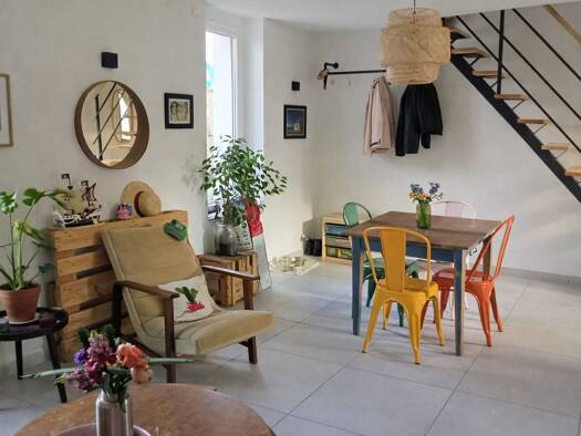 Appartement à louer 590 € 2 pièces 1 chambre 54 m² RDC L'Hippodrome-Le Bois-Monzil-Zone Industrielle Villars 42390