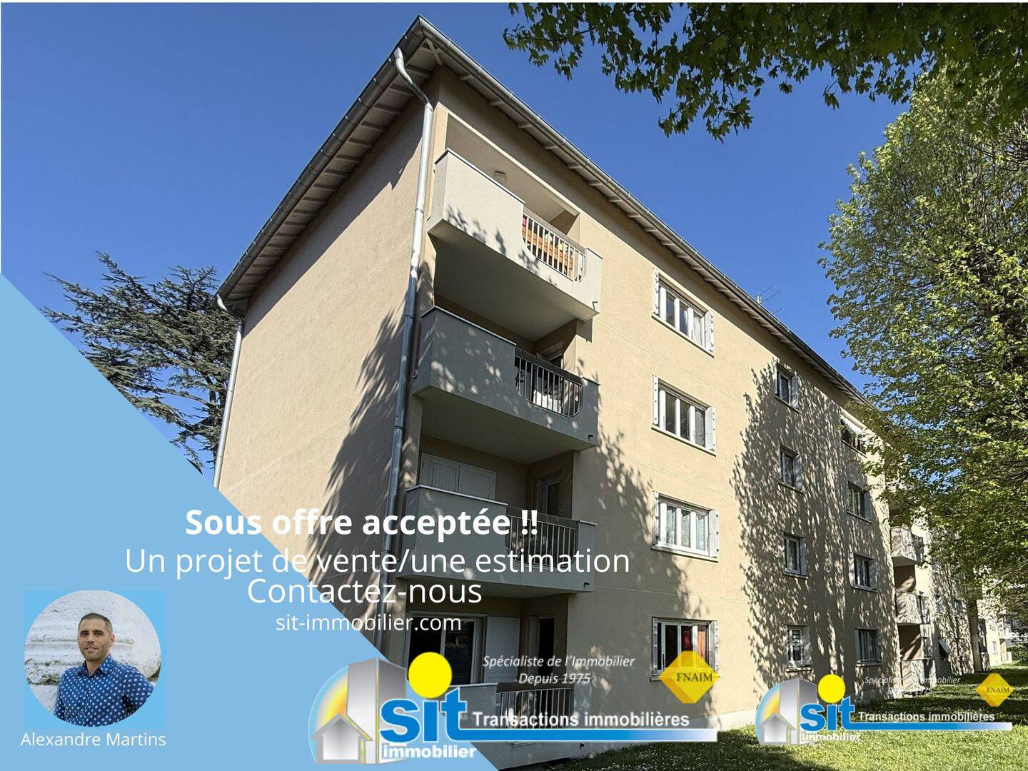 Appartement 5 pièces 122 m² · à Vienne · 121,6 m² · 259 000 €