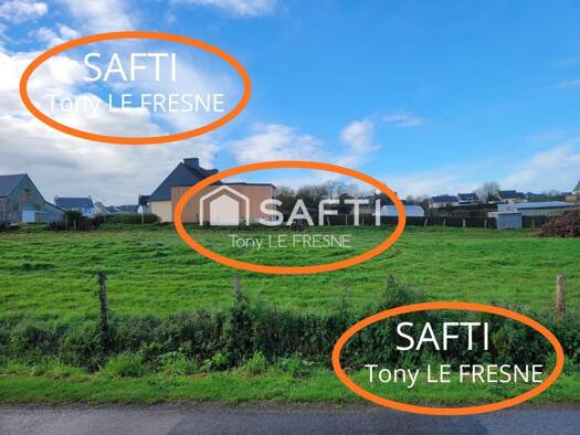 Terrain constructible à vendre 33 000 € 2 325 m² de terrain Saint-Barnabé 22600