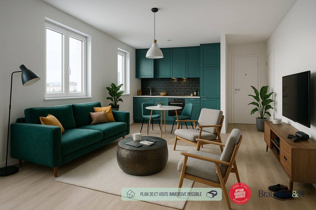 Appartement 3 pièces 69 m² · à Seclin · 69 m² · 247 000 €