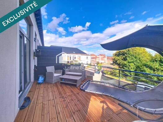 Duplex à vendre 165 000 € 4 pièces 3 chambres 115 m² Étage 1/1 Parc Urbain-Stade Gabriel Peri Billy-Montigny 62420