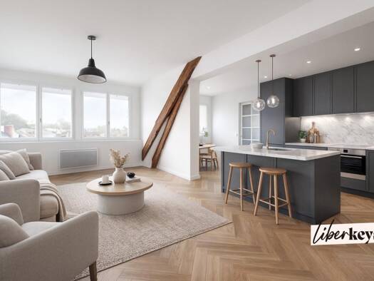 Duplex à vendre 328 000 € 4 pièces 3 chambres 83 m² Étage 2/2 Montfort-l'Amaury 78490