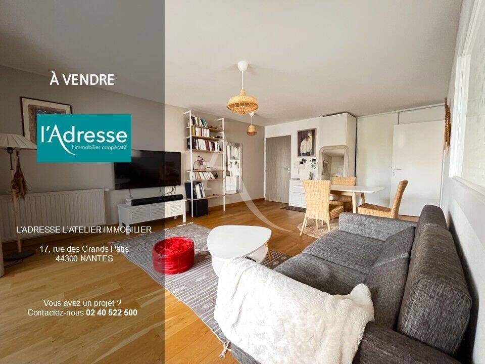 Appartement 3 pièces 64 m² · à Nantes · 64 m² · 219 000 €