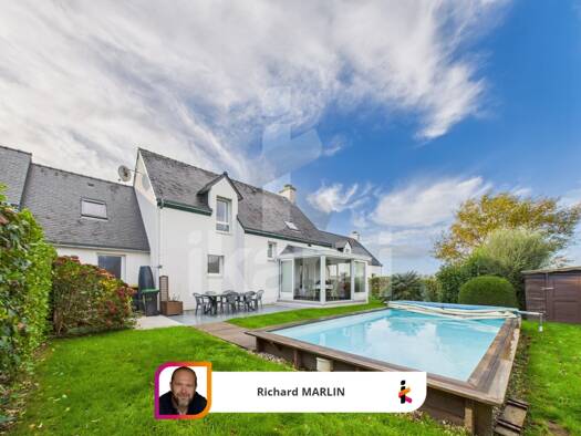 Maison à vendre 521 000 € 5 pièces 4 chambres 107,6 m² 709 m² de terrain Plages Guidel 56520