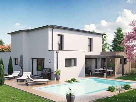 Terrain avec maison neuve à vendre 456 799 € 6 pièces 5 chambres 188 m² 487 m² de terrain Erbrée 35500
