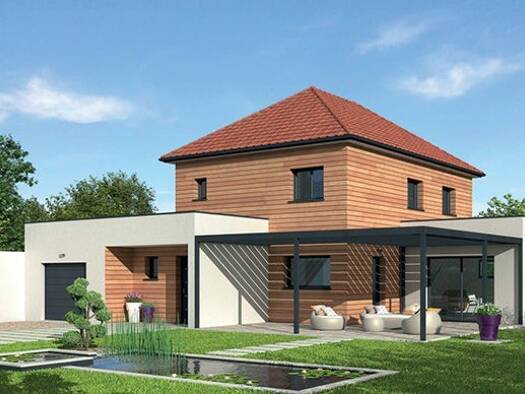 Terrain avec maison neuve à vendre 445 651 € 6 pièces 5 chambres 150 m² 901 m² de terrain Idron 64320