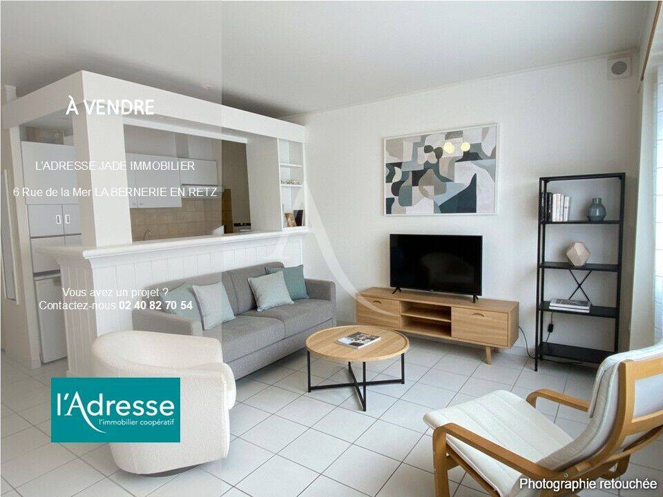 Appartement 3 pièces 61 m² · à La Bernerie-en-Retz · 60,6 m² · 174 650 €