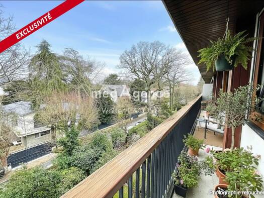 Appartement à vendre 453 000 € 4 pièces 3 chambres 87 m² Étage 4/4 Chateau de Vaucresson Vaucresson 92420