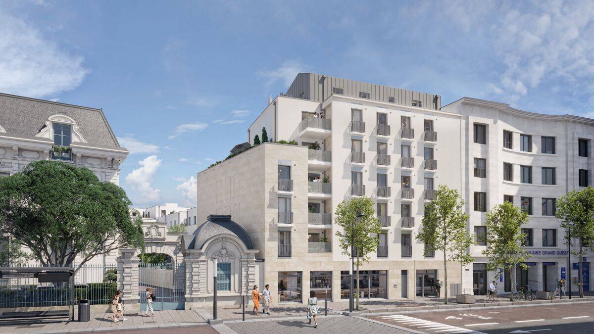Appartement 3 pièces 63 m² · à Angers · 62,8 m² · 376 000 €