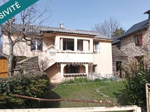 Maison à vendre 84 500 € 3 pièces 2 chambres 48 m² 432 m² de terrain Arvieu 12120