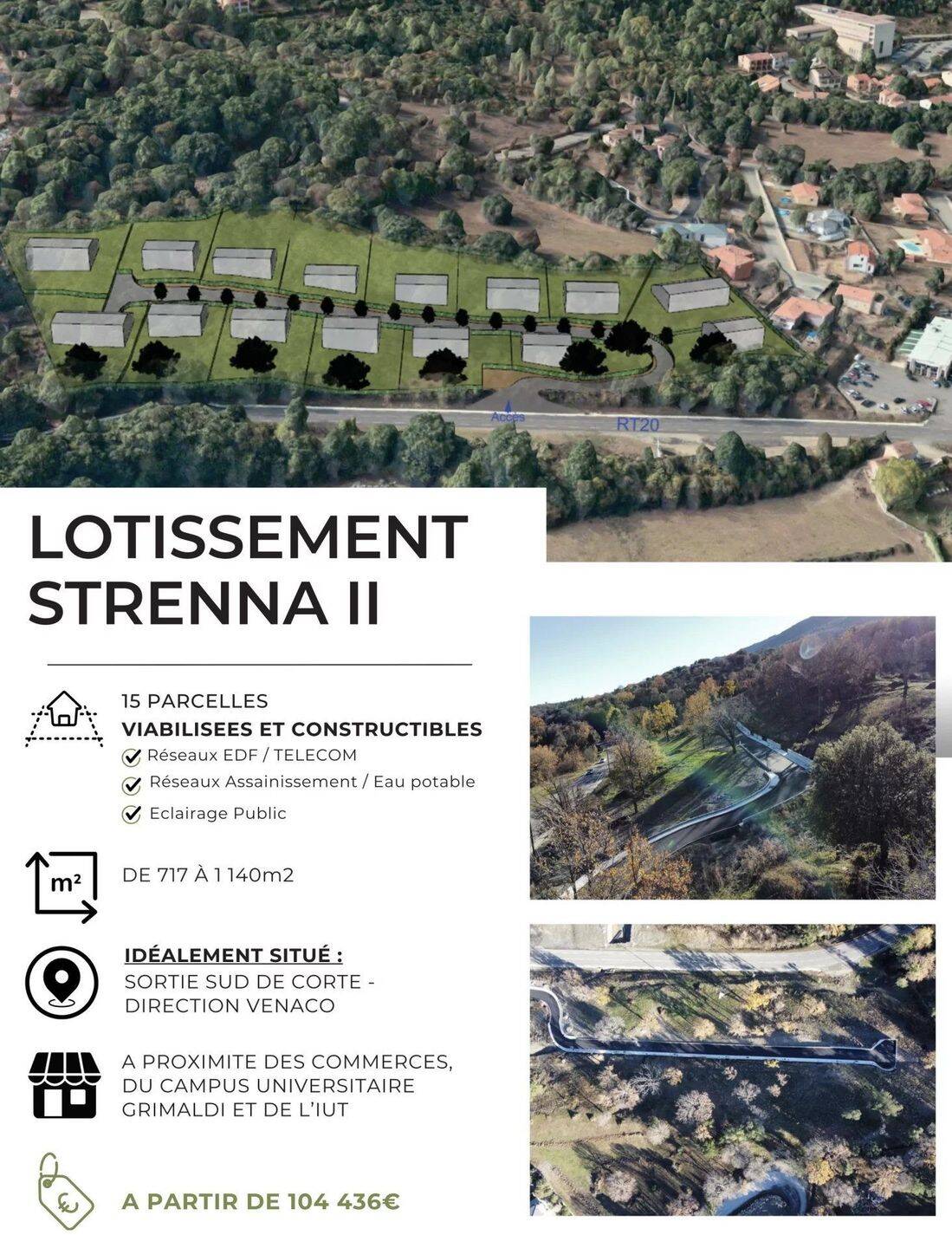 Terrain de 801 m² à Corte - photo 2