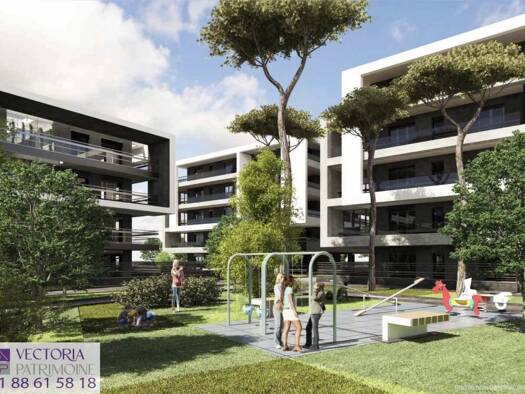 Appartement à vendre - neuf 633 064 € 3 pièces 2 chambres 62 m² 3ème étage Marina Villeneuve-Loubet 06270