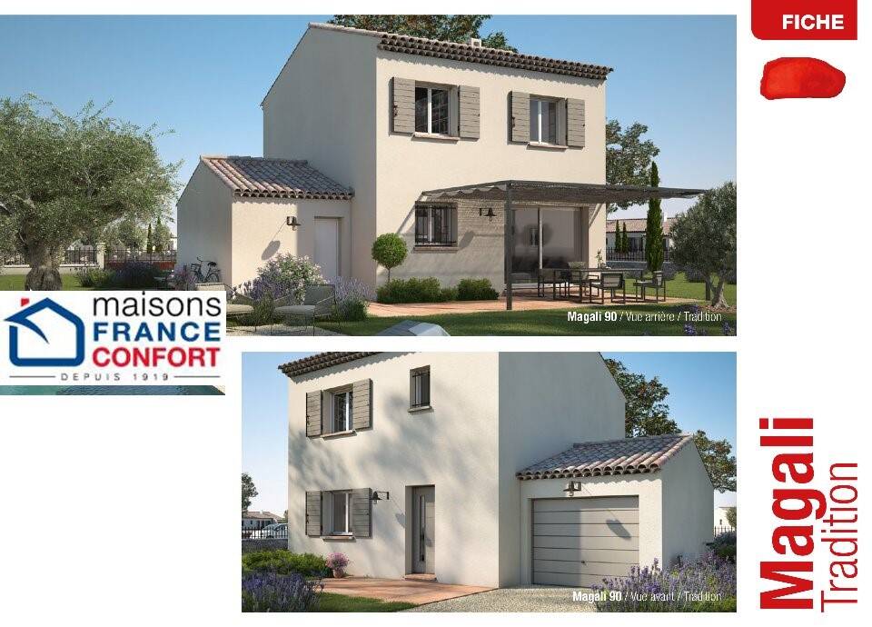 Maison 5 pièces 90 m² · à Villeneuve-lès-Avignon · 90 m² · 349 000 €