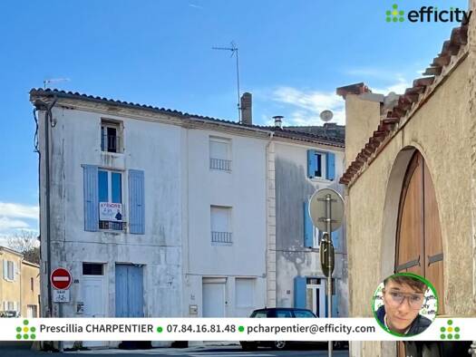 Maison de ville à vendre 157 000 € 5 pièces 4 chambres 110 m² Sud Est Saujon 17600