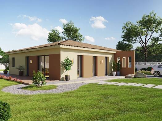 Terrain avec maison neuve à vendre 3 180 000 € 5 pièces 3 chambres 90 m² 530 m² de terrain Oraison 04700