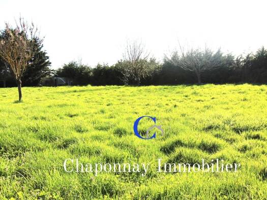 Terrain constructible viabilisé à vendre 400 000 € 2 179 m² de terrain Chaponnay 69970