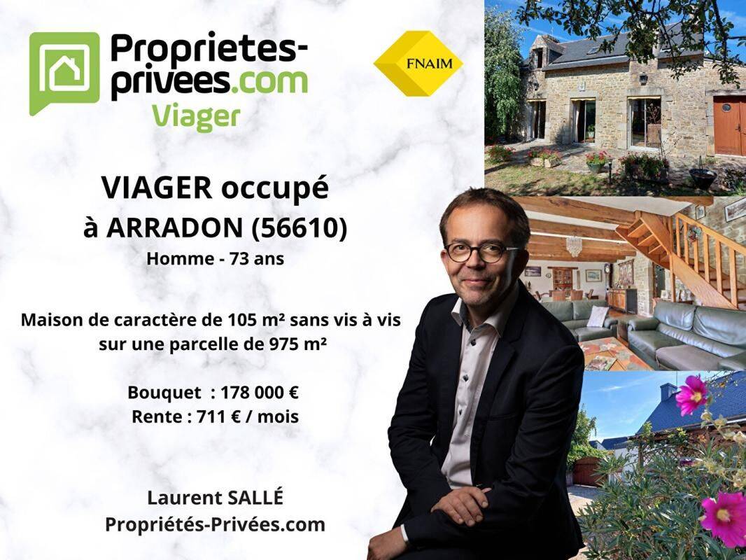 Maison 5 pièces 105 m² · à Arradon · 105 m² · 178 000 €
