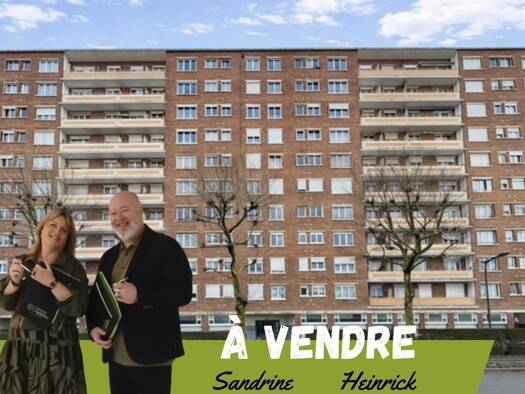 Appartement à vendre 85 000 € 3 pièces 2 chambres 50 m² Étage 8/10 Centre Ville-Faubourg Saint Lazare Maubeuge 59600