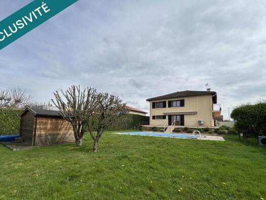 Maison à vendre 295 000 € 4 pièces 2 chambres 107 m² 927 m² de terrain Estrablin 38780