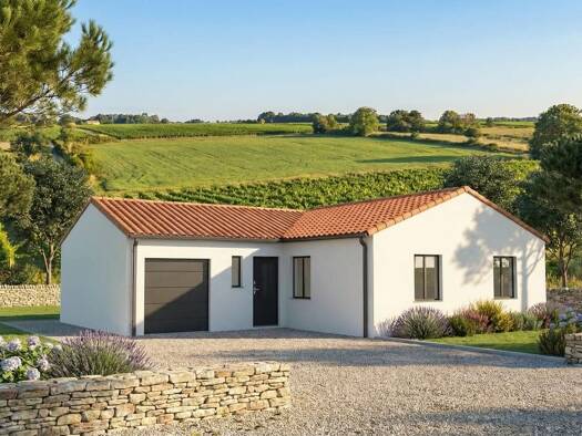 Terrain avec maison neuve à vendre 231 098 € 3 pièces 2 chambres 80 m² 450 m² de terrain Notre-Dame-de-Monts 85690